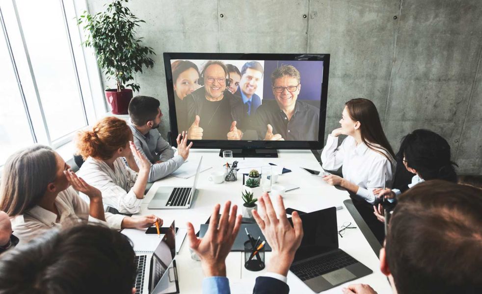 Videokonferenz videoconferenza